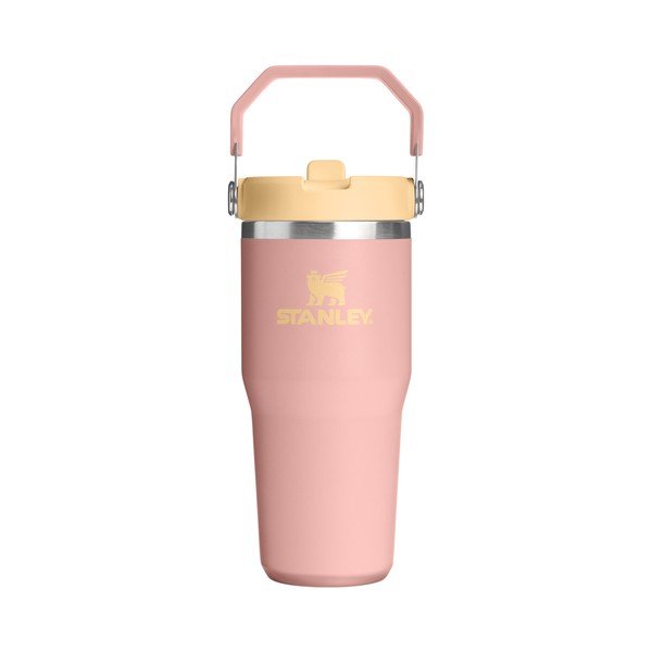 Termosica od nehrđajućeg čelika boja breskve 410 ml IceFlow™ Flip Straw 2.0 Tumbler Peach Rose – Stanley