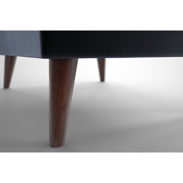 Tamnoplavi baršunasti tabure My Pop Design Auteuil-image-1