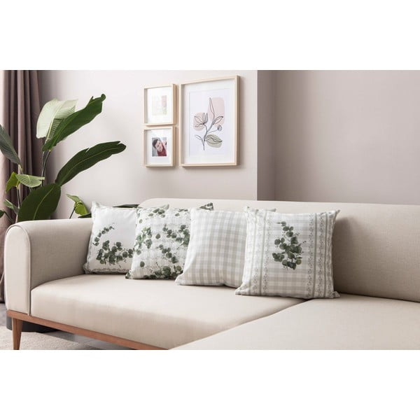 Ukrasne jastučnice u setu 4 kom 43x43 cm – Mioli Decor-image-2