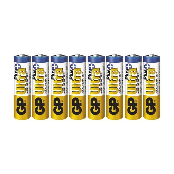 Set od 8 alkalnih baterija EMOS GP Ultra Plus AA-image-1