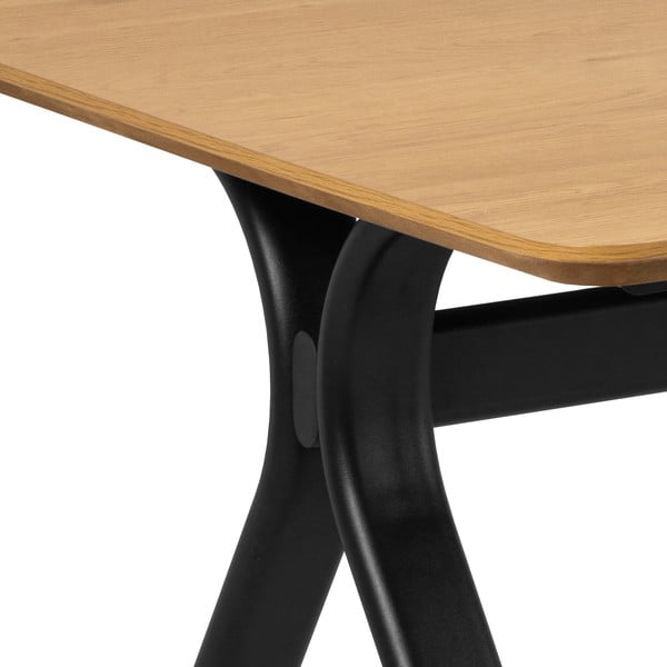 Blagovaonski stol s pločom stola u dekoru hrasta 100x200 cm Bristol – Actona-image-4