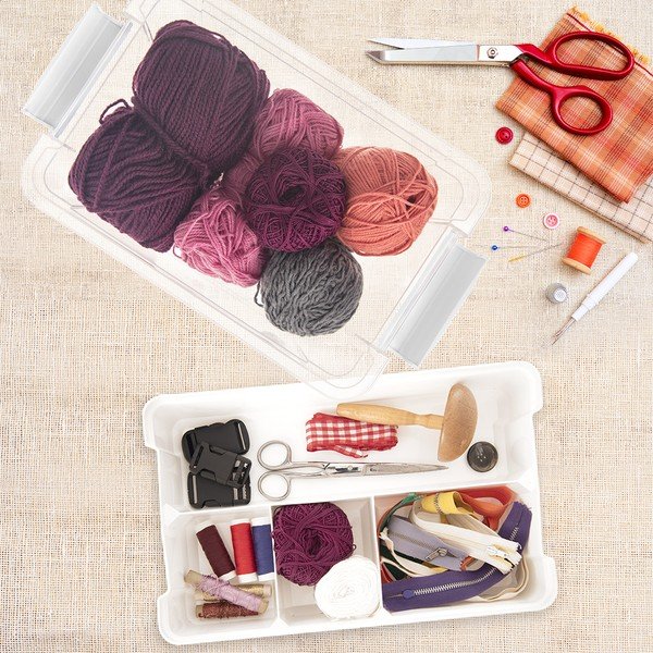 Plastična kutija za pohranu s poklopcem 35x23x17 cm Multi Stormax – Orion-image-1