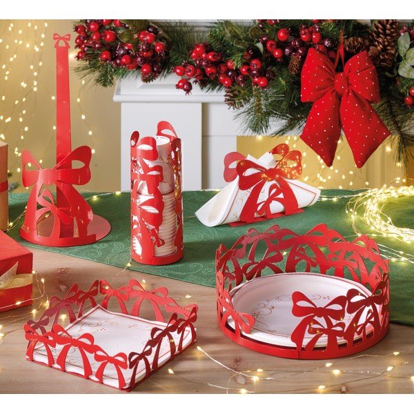 Držač ubrusa od nehrđajućeg čelika Red Ribbon – Brandani-image-1