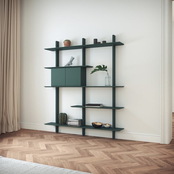 Zeleni modularni sustav polica 68,5x68,5 cm Bridge - Tenzo-image-1