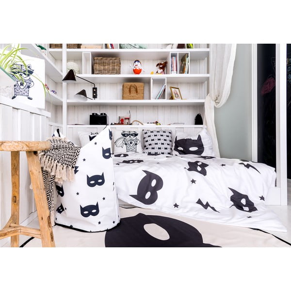 Dječja posteljina od pamučnog satena Butter Kings Fox Hero, 100 x 130 cm-image-2