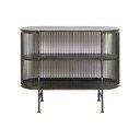 Crna metalna komoda 100x80 cm Yinthe - Light & Living