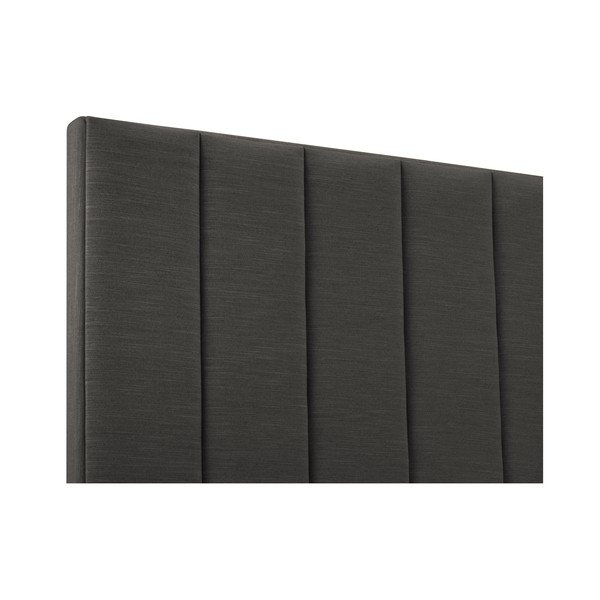Antracit tapecirano uzglavlje 140x120 cm LA - Cosmopolitan Design-image-1