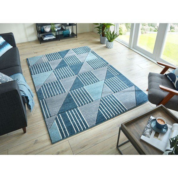 Sivo-plavi tepih Flair Rugs Velocity, 160 x 230 cm-image-4