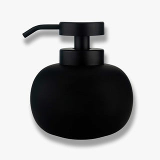 Crni keramički dozator za sapun 200 ml Lotus - Mette Ditmer Denmark