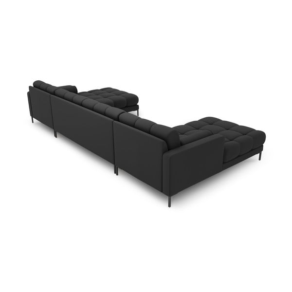 Tamno siva kutna garnitura (u obliku slova "U") Bali – Cosmopolitan Design-image-4