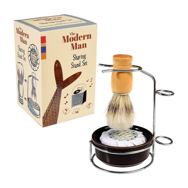 Set za brijanje s postoljem Rex London Modern Man-image-2