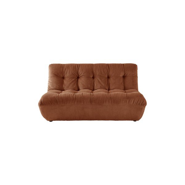 Smeđa sofa od samta 145 cm Kelso – Jotex-image-2