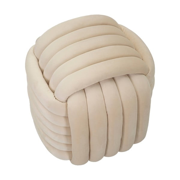 Krem baršunast tabure Softy – Mauro Ferretti-image-3