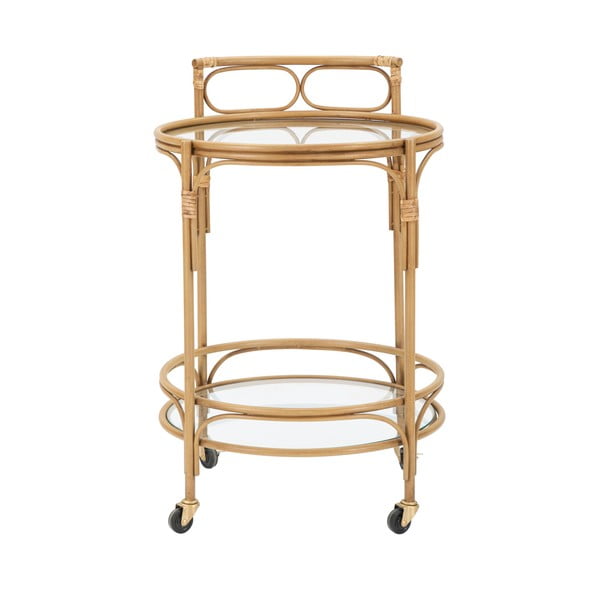 Metalni stol za serviranje na kotačima ø 51 cm Panama - Mauro Ferretti-image-2