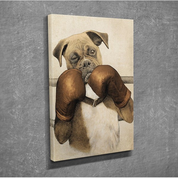 Zidna slika na platnu Boxer, 30 x 40 cm-image-2