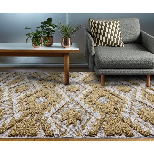 Žuti tepih Asiatic Carpets Taza, 120 x 170 cm-image-4