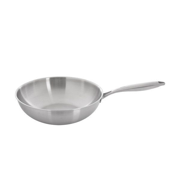 Wok tava od nehrđajućeg čelika ø 30 cm Steela – Orion
