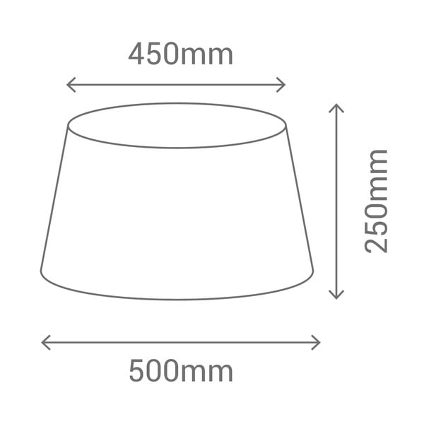 Bijelo sjenilo ø 50 cm – SULION-image-3