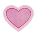Rozi dječji tepih u obliku srca Catherine Lansfield Heart, 50 x 80 cm
