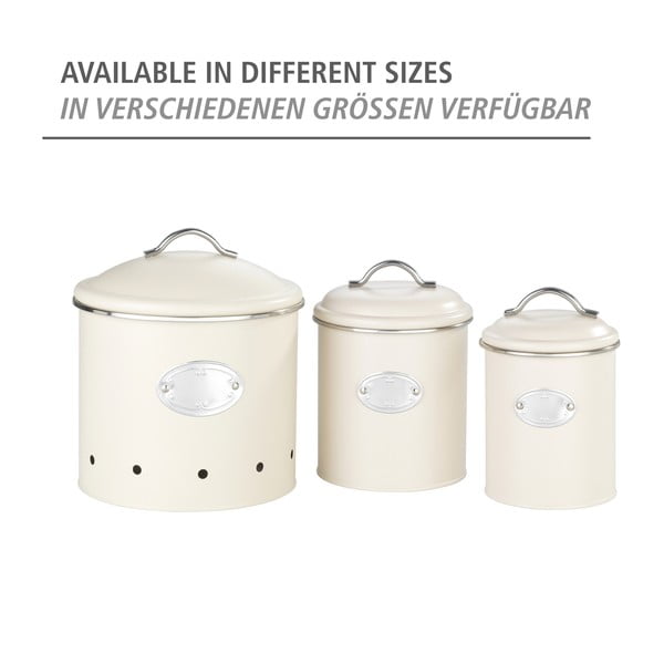 Metalna posuda za namirnice za čuvanje hrane Nero – Wenko-image-4