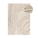 Narančasti/krem vunen tepih 160x230 cm Abstract Swirl – Flair Rugs