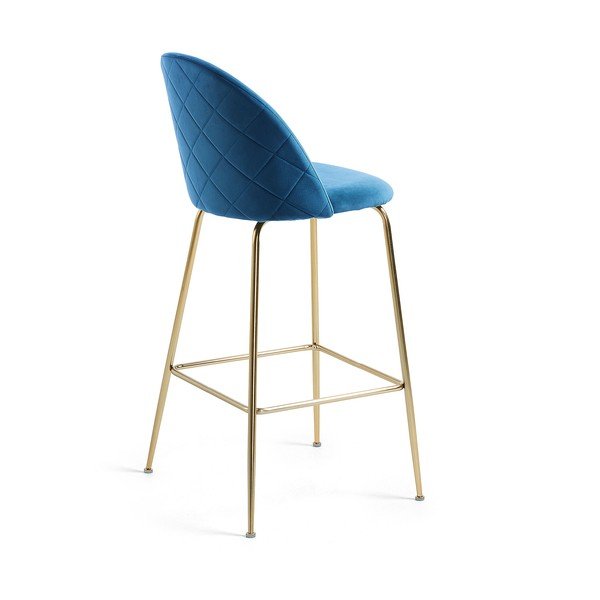 Plava barska stolica Kave Home Mystere-image-3