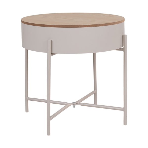 Metalni okrugao pomoćni stol ø 40 cm Sisco – House Nordic