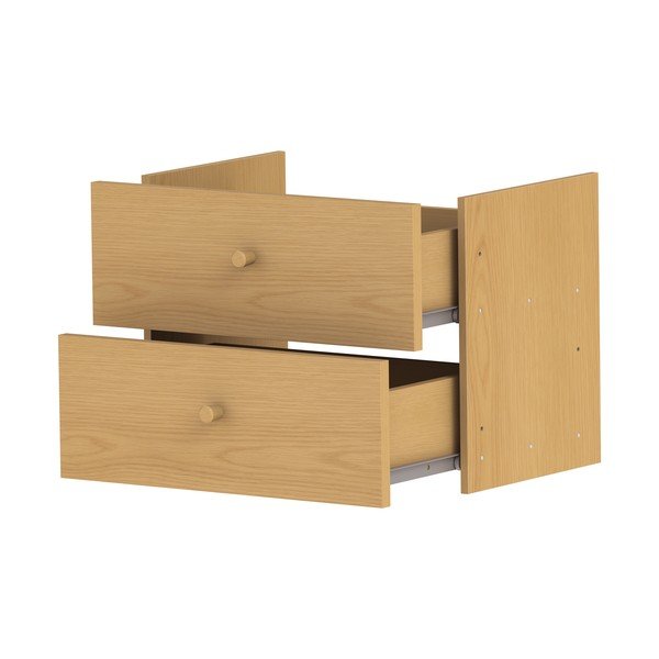 Element - ladice u dekoru hrasta u prirodnoj boji 43x33 cm Z  – Tenzo-image-3