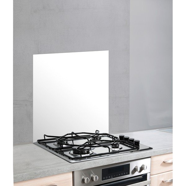 Bijela staklena zaštita za zid iza štednjaka Wenko, 70 x 60 cm-image-2