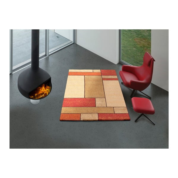 Narančasti tepih Universal Squaro, 133 x 190 cm-image-2