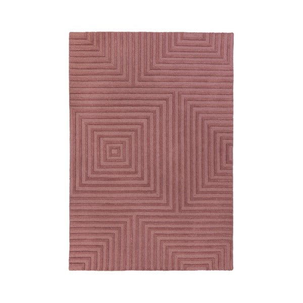 Ljubičasti vuneni tepih Flair Rugs Estela, 160 x 230 cm