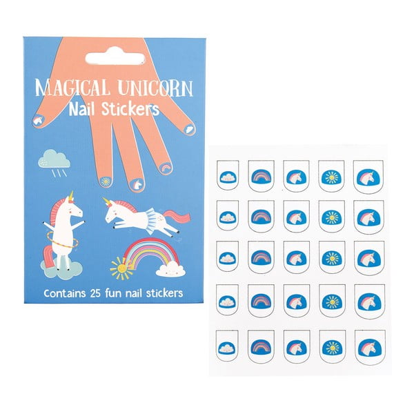 Kreativna igračka Magical Unicorn – Nail stickers – Rex London