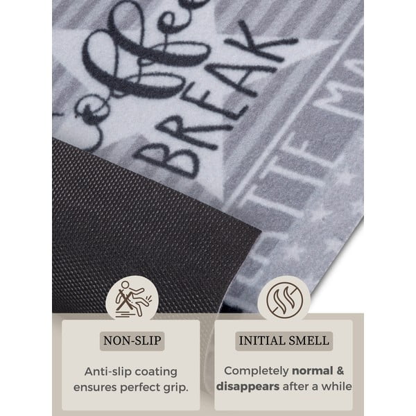 Siva staza  50x150 cm Its Time for Espresso - Hanse Home-image-4