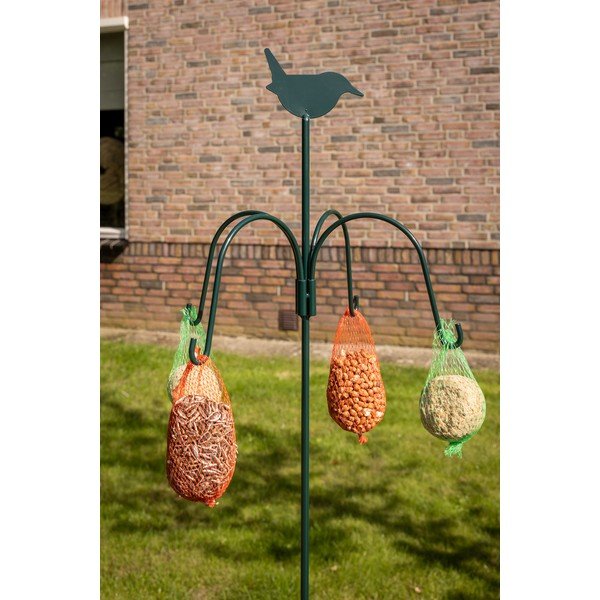 Tamnozelena hranilica za ptice Esschert Design, visina 148 cm-image-4