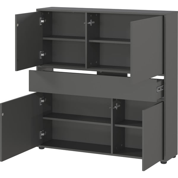 Antracitno sivi ormarić 105x108x25 cm Ameca 2.0 – Germania-image-2