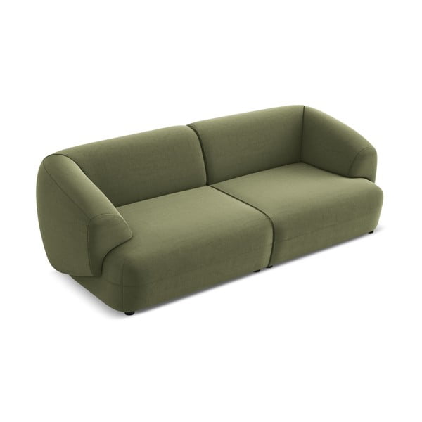 Zelena baršunasti sofa 232 cm Moana – Makamii-image-2