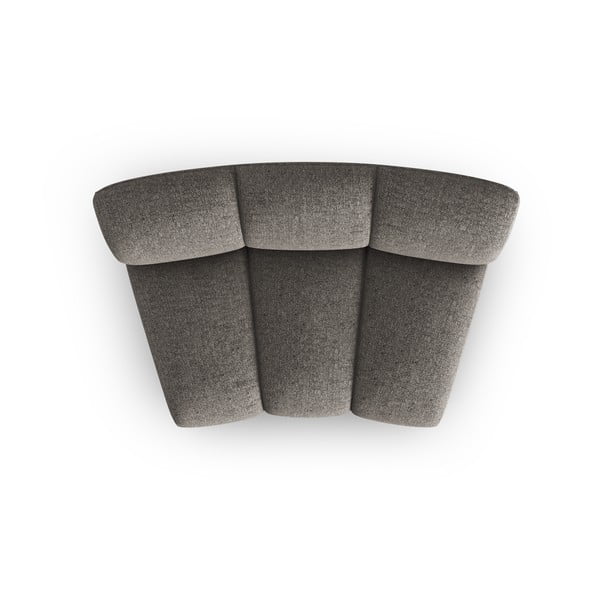 Tamno siva modularna sjedeća garnitura (srednji modul ) Lupine – Micadoni Home-image-2