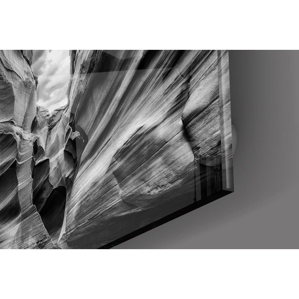 Staklena slika Insigne Black and White-image-1