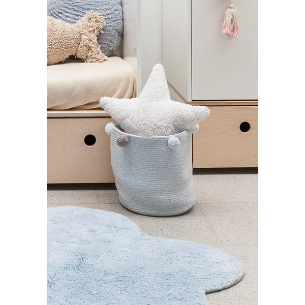 Svijetlo plava tekstilna dječja kutija za pohranu ø 30x30 cm Bubbly – Lorena Canals-image-2