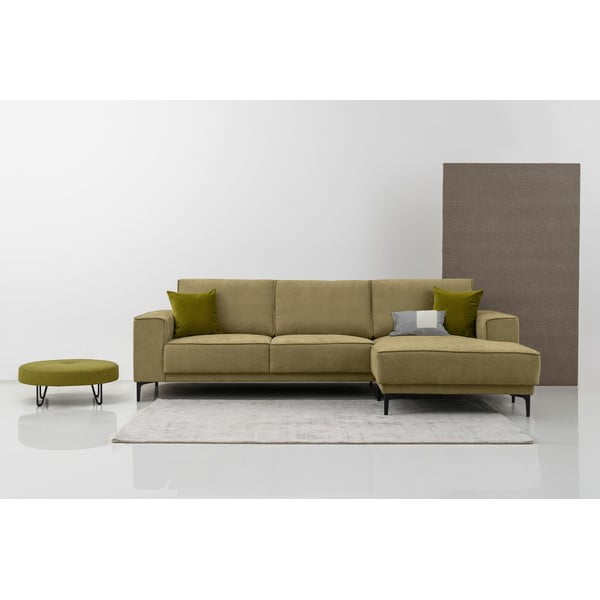 Zelena kutna garnitura (s desnim kutom) Copenhagen – Scandic-image-1