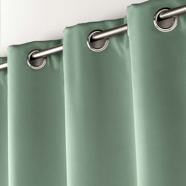 Svijetlo zelena zatamnjujuća zavjesa 135x240 cm Occult – douceur d'intérieur-image-1