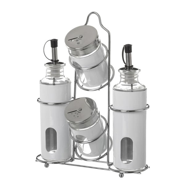 Set za ocat i ulje 4 kom sa stalkom – Casa Selección