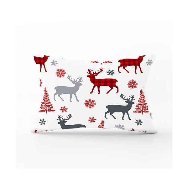 Minimalističke navlake za jastuke Božićni ukrasi, 35 x 55 cm