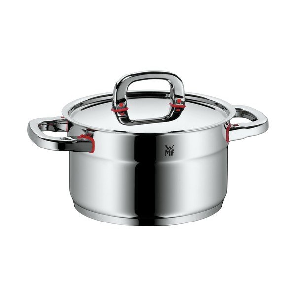 Lonac od nehrđajućeg čelika s poklopcem WMF Cromargan® Premium A II, ⌀ 20 cm