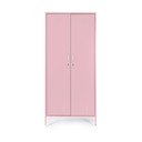 Svijetlo ružičasti metalni ormarić sa zaključavanjem 80x185x50 cm Cambridge – Yes Everyday