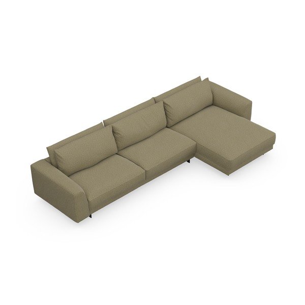 Svijetlo zelena kutna garnitura (promjenjiva) Samba – Furninova -image-3