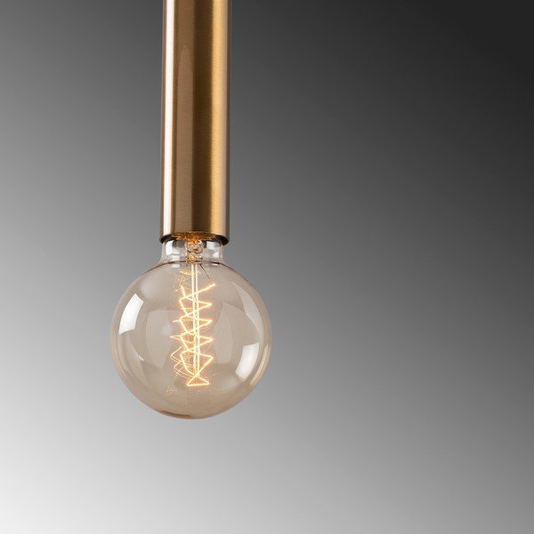 Viseća svjetiljka u zlatnoj boji s metalnim sjenilom ø 4 cm Tempo – Opviq lights-image-4