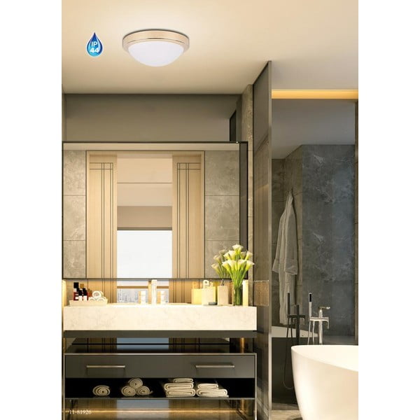 Stropna lampa zlatne boje sa staklenim sjenilom ø 28 cm Roda - Candellux Lighting-image-1