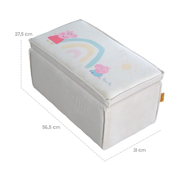 Bijela dječja klupa Peppa Pig – Roba-image-4