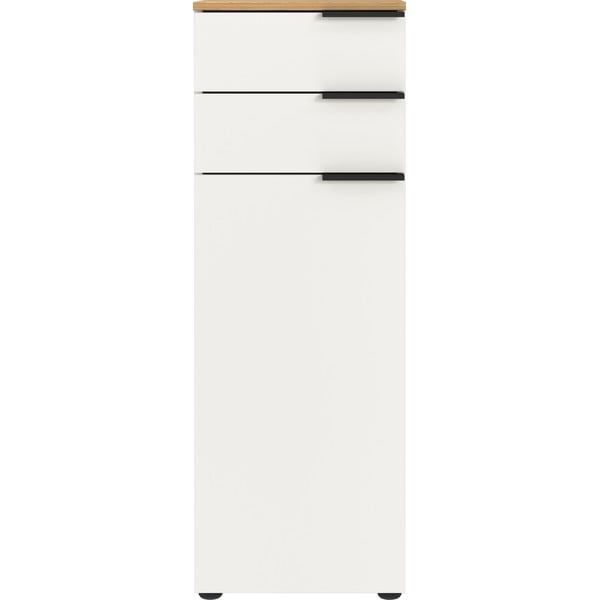 Bijeli visok kupaonski ormarić 39x111 cm Menen – Germania